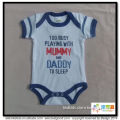 BKD screen printing interlock/jersey baby bodysuit